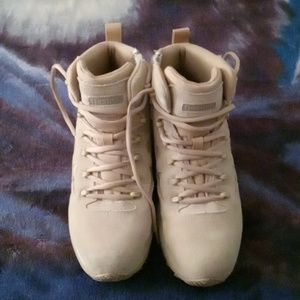 NWOT Steel toe boots
